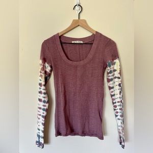 Free People ‘We The Free’ long sleeve, tie dye